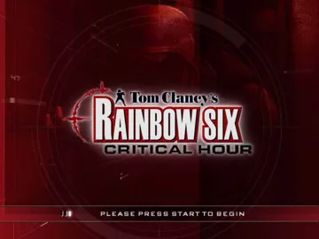 Tom Clancys Rainbow Six Critical Hour (USA) screen shot title